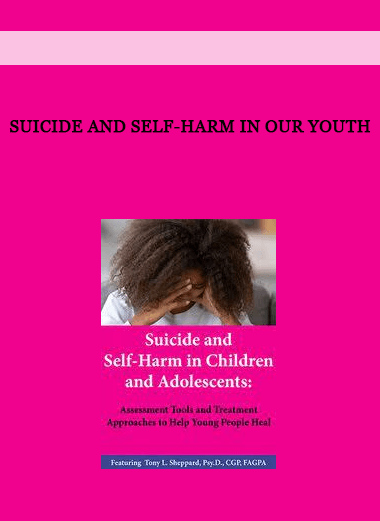 Suicide and Self-Harm in Our Youth from Tony L. Sheppard of https://crabaca.store/