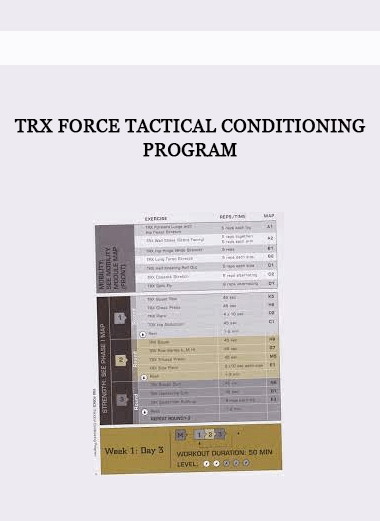 TRX Force Tactical Conditioning Program of https://crabaca.store/
