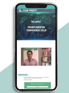 Tai Lopez – Private Mentor Conference 2018 of https://crabaca.store/