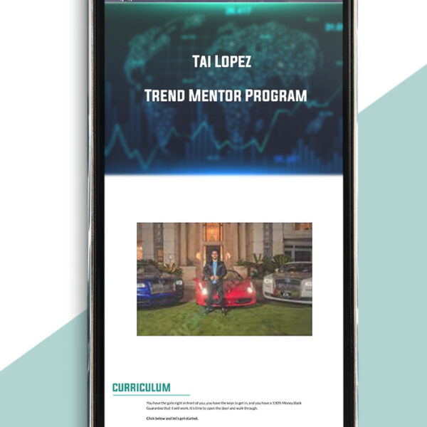 Tai Lopez – Trend Mentor Program of https://crabaca.store/