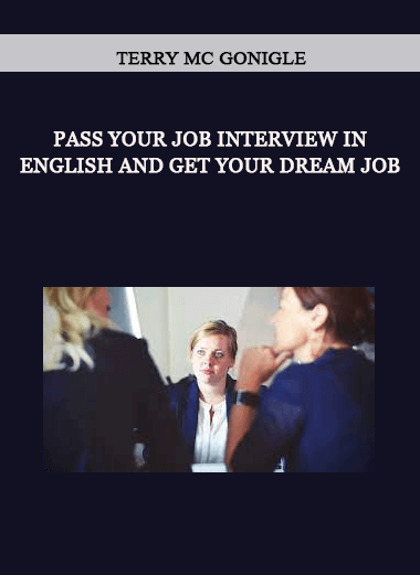 Terry Mc Gonigle - Pass your job interview in English and get your dream job of https://crabaca.store/