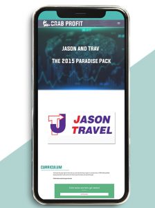 The 2015 Paradise Pack from Jason and Trav of https://crabaca.store/