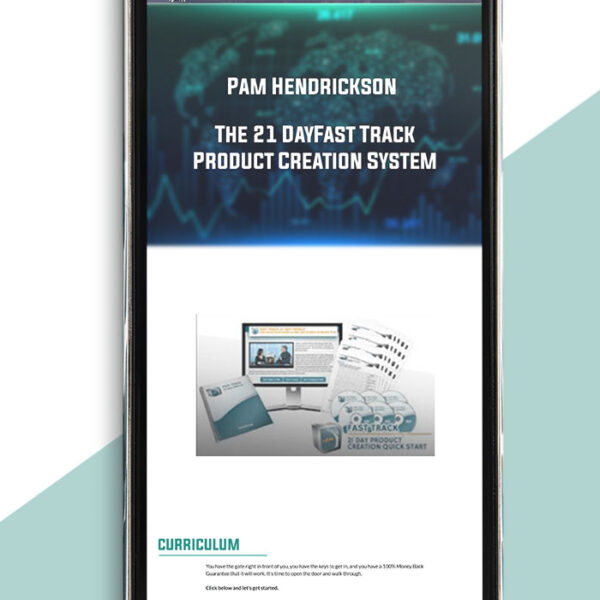 The 21 DayFast Track Product Creation System from Pam Hendrickson of https://crabaca.store/