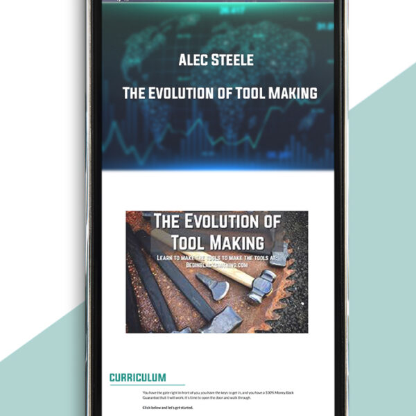 The Evolution of Tool Making from Alec Steele of https://crabaca.store/