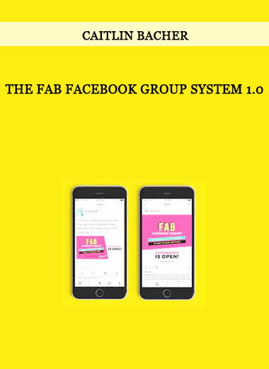 The Fab Facebook Group System 1.0 from Caitlin Bacher of https://crabaca.store/