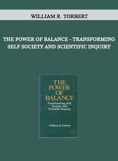 The Power of Balance - Transforming self