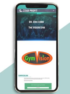 The Vision Gym from Dr. Eric Cobb of https://crabaca.store/