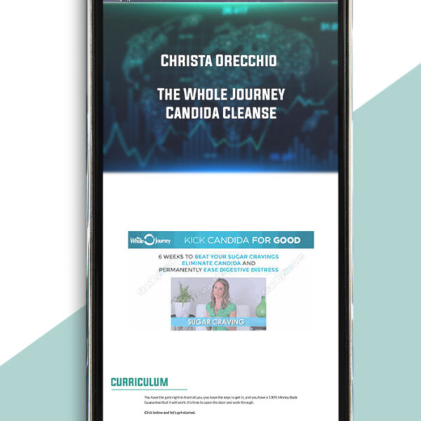 The Whole Journey Candida Cleanse from Christa Orecchio of https://crabaca.store/