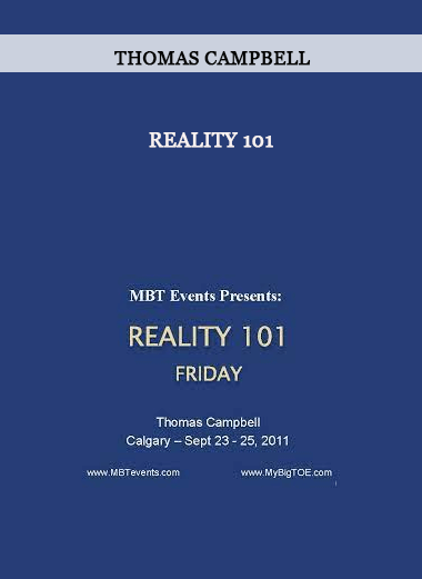 Thomas Campbell - Reality 101 of https://crabaca.store/