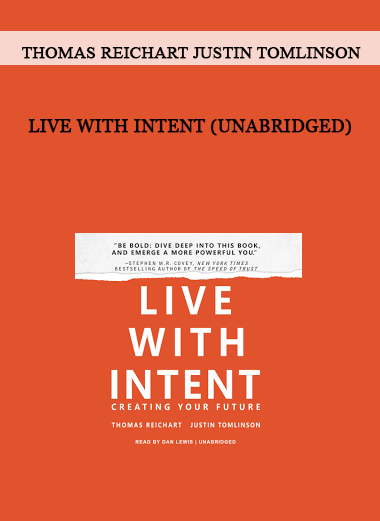 Thomas Reichart Justin Tomlinson - Live with Intent (Unabridged) of https://crabaca.store/