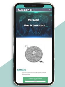 Tony Laidig - Make Activity Books of https://crabaca.store/
