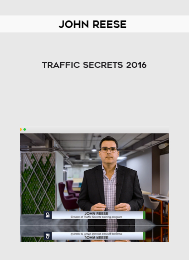 Traffic secrets 2016 from John Reese of https://crabaca.store/