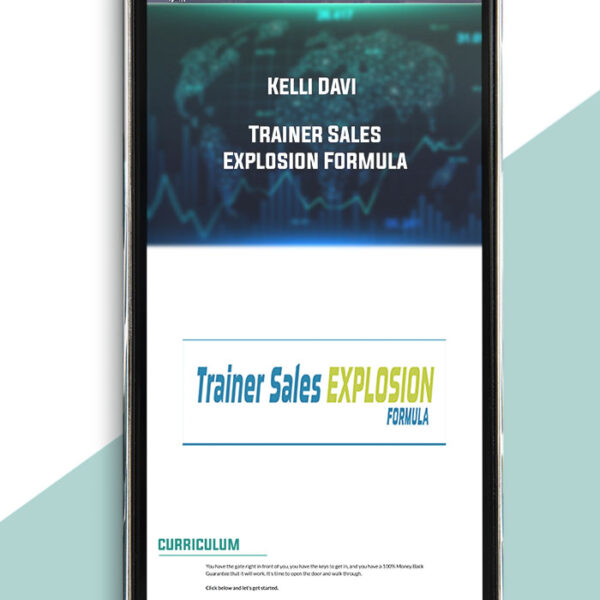 Trainer Sales Explosion Formula from Kelli Davi of https://crabaca.store/