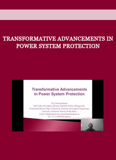 Transformative Advancements in Power System Protection of https://crabaca.store/