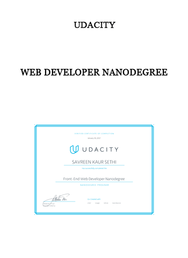 Udacity - Web Developer Nanodegree of https://crabaca.store/