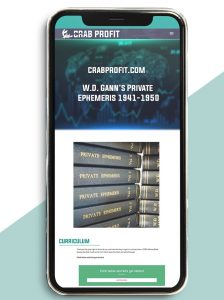 W.D. Gann’s Private Ephemeris 1941-1950 of https://crabaca.store/