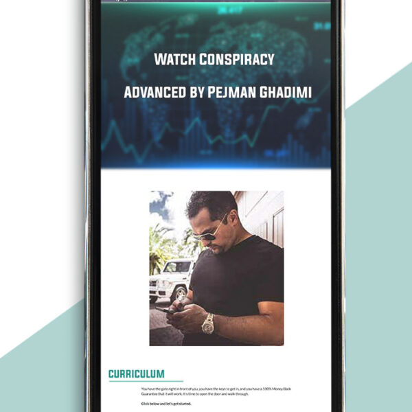 Watch Conspiracy - Advanced by Pejman Ghadimi of https://crabaca.store/