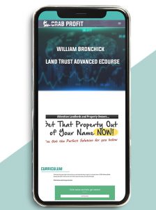 William Bronchick – Land Trust Advanced eCourse of https://crabaca.store/