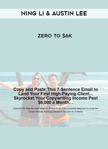 Zero to $6K by Ning Li & Austin Lee of https://crabaca.store/
