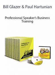 Professional Speaker's Business Training by Bill Glazer & Paul Hartunian of https://crabaca.store/
