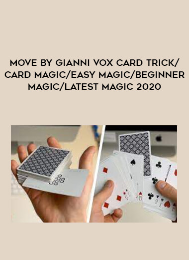 Move by Gianni Vox card trick/card magic/easy magic/beginner magic/latest magic 2020 of https://crabaca.store/