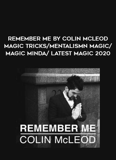 Remember me by Colin Mcleod magic tricks/mentalismn magic/ magic minda/ latest magic 2020 of https://crabaca.store/