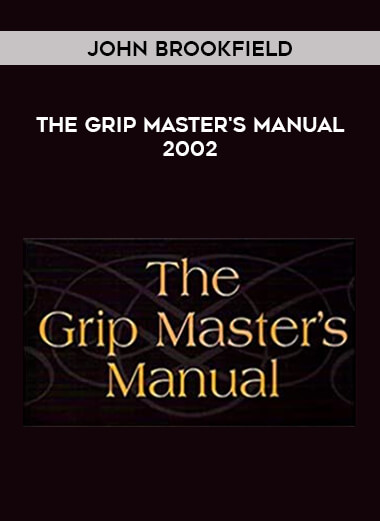 John Brookfield - The Grip Master's Manual 2002 of https://crabaca.store/
