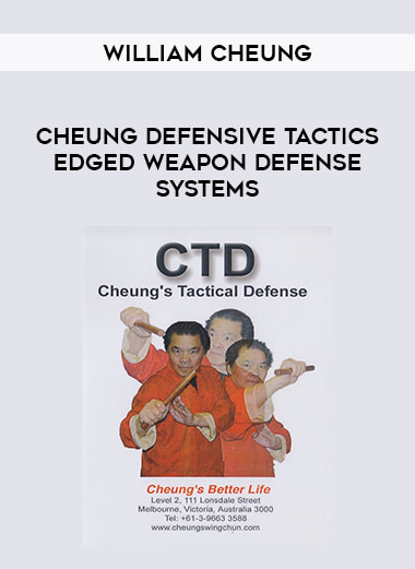 William Cheung - Cheung Defensive tactics Edged Weapon Defense Systems of https://crabaca.store/