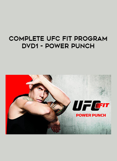 Complete UFC Fit Program DVD1 - POWER PUNCH of https://crabaca.store/