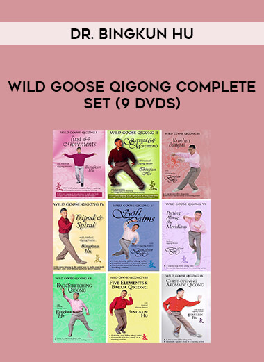 Wild Goose Qigong Complete Set (9 DVDs) by Dr.Bingkun Hu of https://crabaca.store/