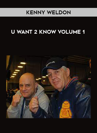Kenny Weldon - U WANT 2 KNOW VOLUME 1 of https://crabaca.store/
