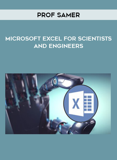 Microsoft Excel for Scientists and Engineers by Prof. Samer of https://crabaca.store/