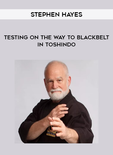 Stephen Hayes - Testing on the Way to Blackbelt in Toshindo of https://crabaca.store/