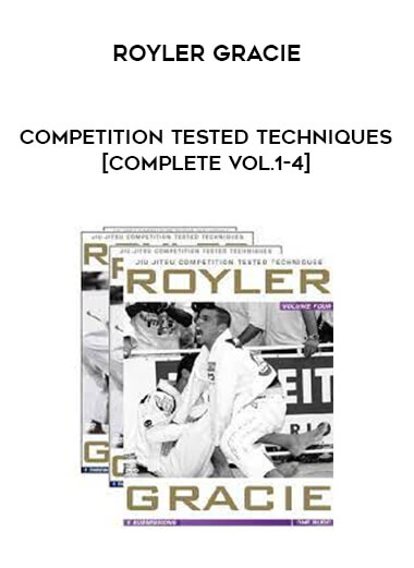 Royler Gracie Competition Tested Techniques [Complete Vol.1-4] of https://crabaca.store/