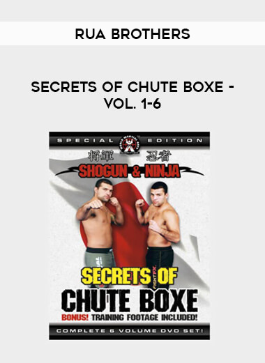 Rua Brothers - Secrets of Chute Boxe - Vol. 1-6 of https://crabaca.store/
