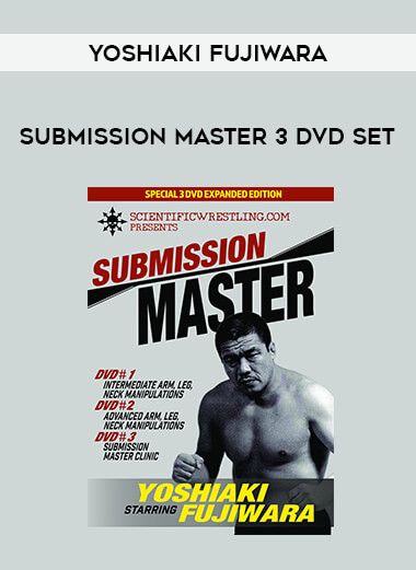 Yoshiaki Fujiwara - Submission Master 3 DVD Set of https://crabaca.store/