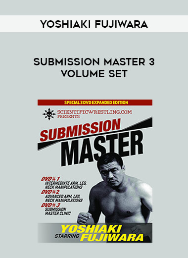 Yoshiaki Fujiwara - Submission Master 3 Volume Set of https://crabaca.store/