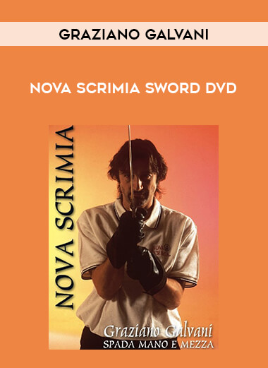 Nova Scrimia Sword DVD by Graziano Galvani of https://crabaca.store/