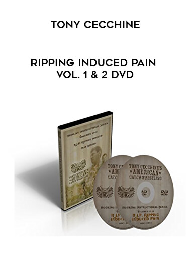 Ripping Induced Pain with Tony Cecchine Vol. 1 & 2 DVD of https://crabaca.store/
