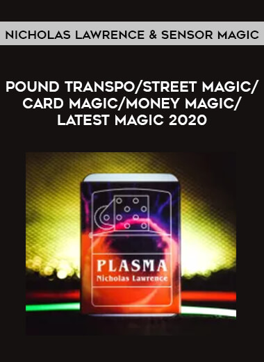 Nicholas Lawrence & Sensor Magic - Pound Transpo/ street magic/card magic/money magic/latest magic 2020 of https://crabaca.store/