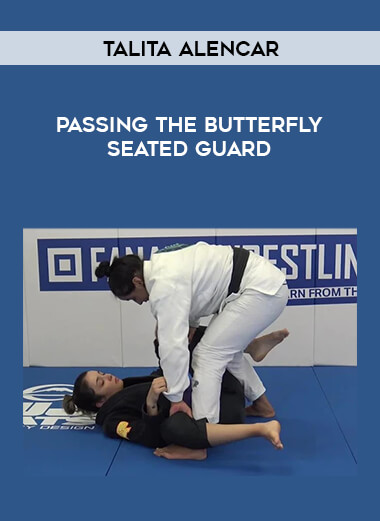 Passing The Butterfly/Seated Guard by Talita Alencar of https://crabaca.store/