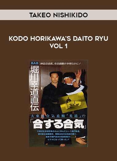TAKEO NISHIKIDO – Kodo Horikawa's Daito Ryu Vol 1 of https://crabaca.store/