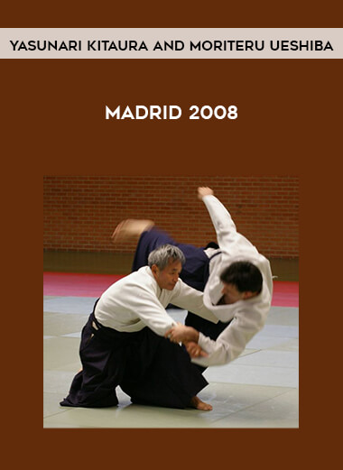 Yasunari Kitaura and Moriteru Ueshiba - Madrid 2008 of https://crabaca.store/