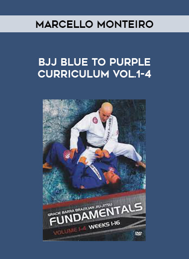 Marcello Monteiro - BJJ Blue to Purple Curriculum Vol.1-4 of https://crabaca.store/