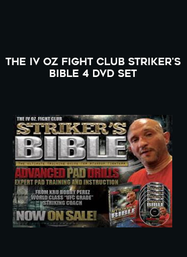 The IV Oz Fight Club Striker's Bible 4 DVD Set of https://crabaca.store/