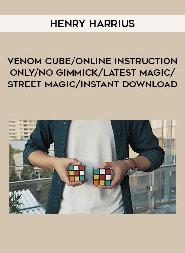 Venom Cube By Henry Harrius/ online instruction only/ NO gimmick/latest magic/ street magic/ instant download of https://crabaca.store/