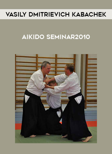 Vasily Dmitrievich Kabachek - Aikido Seminar2010 of https://crabaca.store/
