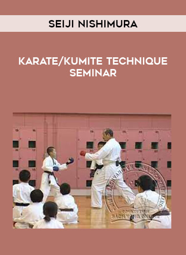 Seiji Nishimura - Karate/Kumite Technique Seminar of https://crabaca.store/