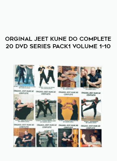 Orginal Jeet Kune Do Complete 20 DVD Series Pack1 Volume 1-10 of https://crabaca.store/