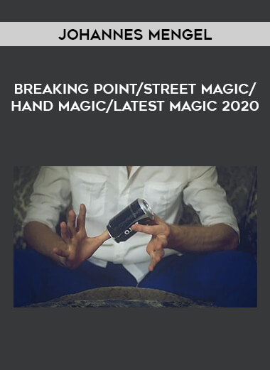 Johannes Mengel - Breaking Point/ street magic/hand magic/latest magic 2020 of https://crabaca.store/